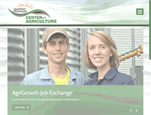 Tablet Screenshot of centerofagriculture.org